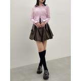 ダブルファスナーギャザーシャツ | dazzlin | 詳細画像35 