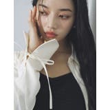 ダブルファスナーギャザーシャツ | dazzlin | 詳細画像4 