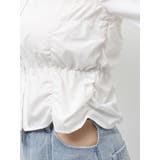 ダブルファスナーギャザーシャツ | dazzlin | 詳細画像50 