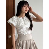 2WAYバルーンスリーブギャザーブラウス | dazzlin | 詳細画像12 