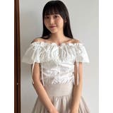 2WAYバルーンスリーブギャザーブラウス | dazzlin | 詳細画像13 