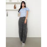 2WAYバルーンスリーブギャザーブラウス | dazzlin | 詳細画像19 