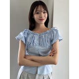 2WAYバルーンスリーブギャザーブラウス | dazzlin | 詳細画像21 