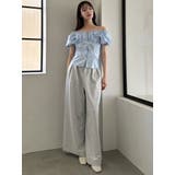 2WAYバルーンスリーブギャザーブラウス | dazzlin | 詳細画像24 