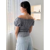 2WAYバルーンスリーブギャザーブラウス | dazzlin | 詳細画像26 