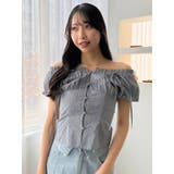 2WAYバルーンスリーブギャザーブラウス | dazzlin | 詳細画像27 