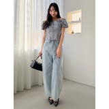 2WAYバルーンスリーブギャザーブラウス | dazzlin | 詳細画像28 