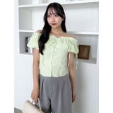 2WAYバルーンスリーブギャザーブラウス | dazzlin | 詳細画像30 