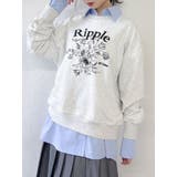 ブルー | マルチレイヤードシャツ | dazzlin