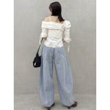 アシメギャザーブラウス | dazzlin | 詳細画像22 