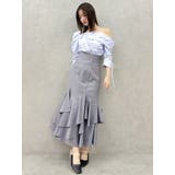 アシメギャザーブラウス | dazzlin | 詳細画像26 