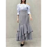 アシメギャザーブラウス | dazzlin | 詳細画像27 