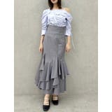 アシメギャザーブラウス | dazzlin | 詳細画像28 