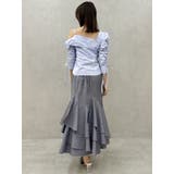 アシメギャザーブラウス | dazzlin | 詳細画像33 