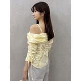 アシメギャザーブラウス | dazzlin | 詳細画像36 