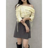 アシメギャザーブラウス | dazzlin | 詳細画像42 