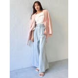 アシメギャザーブラウス | dazzlin | 詳細画像7 