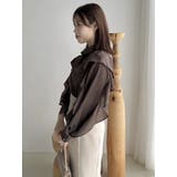 フリルリボン2WAY長袖ブラウス | dazzlin | 詳細画像21 