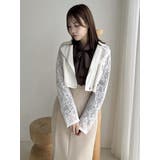 フリルリボン2WAY長袖ブラウス | dazzlin | 詳細画像26 