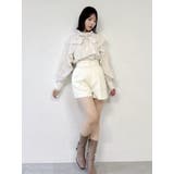 フリルリボン2WAY長袖ブラウス | dazzlin | 詳細画像31 