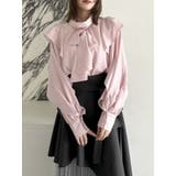 フリルリボン2WAY長袖ブラウス | dazzlin | 詳細画像38 