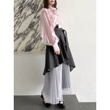 フリルリボン2WAY長袖ブラウス | dazzlin | 詳細画像42 