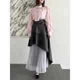 フリルリボン2WAY長袖ブラウス | dazzlin | 詳細画像43 