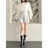 フリルリボン2WAY長袖ブラウス | dazzlin | 詳細画像7 