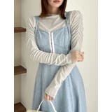 バリエコンパクトミニマルトップス | dazzlin | 詳細画像10