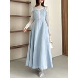 バリエコンパクトミニマルトップス | dazzlin | 詳細画像15