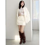 バリエコンパクトミニマルトップス | dazzlin | 詳細画像9