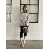 ハイウエストカプリパンツ | dazzlin | 詳細画像13 