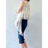 ハイウエストカプリパンツ | dazzlin | 詳細画像5 