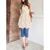 ハイウエストカプリパンツ | dazzlin | 詳細画像7 