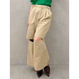 ベージュ | ダブルオープンカーゴパンツ | dazzlin