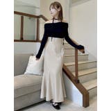 ハイウエストアソートナロースカート | dazzlin | 詳細画像24 