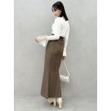 ハイウエストアソートナロースカート | dazzlin | 詳細画像32 