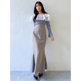 ハイウエストアソートナロースカート | dazzlin | 詳細画像8 