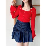 2ピースティアードミニスカート | dazzlin | 詳細画像1 