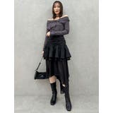 2ピースティアードミニスカート | dazzlin | 詳細画像14 