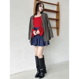 2ピースティアードミニスカート | dazzlin | 詳細画像38 