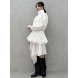 2ピースティアードミニスカート | dazzlin | 詳細画像5 