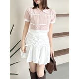 2ピースティアードミニスカート | dazzlin | 詳細画像9 