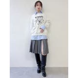 ジップスリットミディスカート | dazzlin | 詳細画像10 