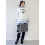 ジップスリットミディスカート | dazzlin | 詳細画像11 