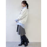 ジップスリットミディスカート | dazzlin | 詳細画像14 