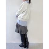 ジップスリットミディスカート | dazzlin | 詳細画像15 