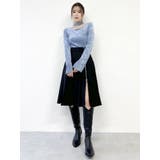 ジップスリットミディスカート | dazzlin | 詳細画像18 