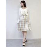 ジップスリットミディスカート | dazzlin | 詳細画像3 