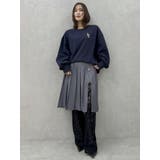 ジップスリットミディスカート | dazzlin | 詳細画像8 